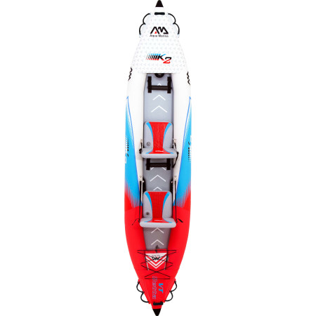 Kayak gonfiabile Aqua Marina Betta VT-K2 bianco/blu