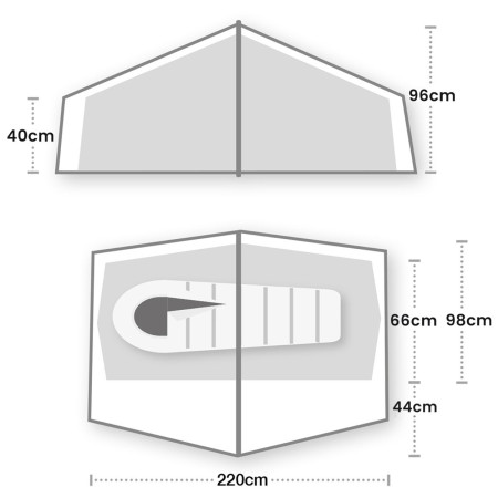 Tenda da trekking Terra Nova Equipment Halny Elite 1