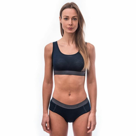 Reggiseno sportivo Sensor Merino Active Deep Blue