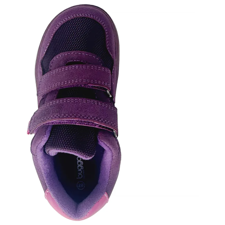 Scarpe barefoot tutto l’anno per bambini Bugga Safi Dark Purple