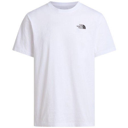 Maglietta da uomo The North Face M Evolution Box Nse Regular Short Sleeve bianco/nero TNF WHITE
