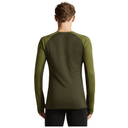 Maglietta funzionale da uomo Icebreaker Men Merino 200 ZoneKnit LS Crewe