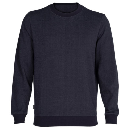 Felpa da uomo Icebreaker Central Ls Sweatshirt blu scuro MidnightNavy