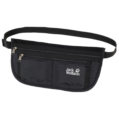 Portafoglio Jack Wolfskin Document Belt De Luxe nero Black