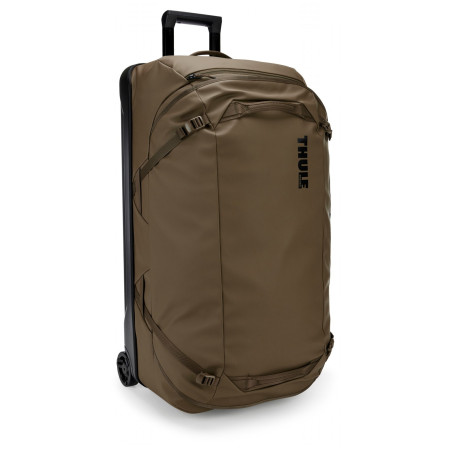 Borsa da viaggio Thule Chasm Recycled Rolling Duffel marrone Deep Khaki