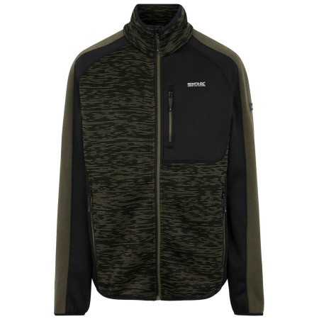 Felpa da uomo Regatta Oakar verde OliveNgt/Blk