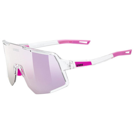 Occhiali da sole Uvex Sequenze rosa chiaro CLEAR / MIR.PINK