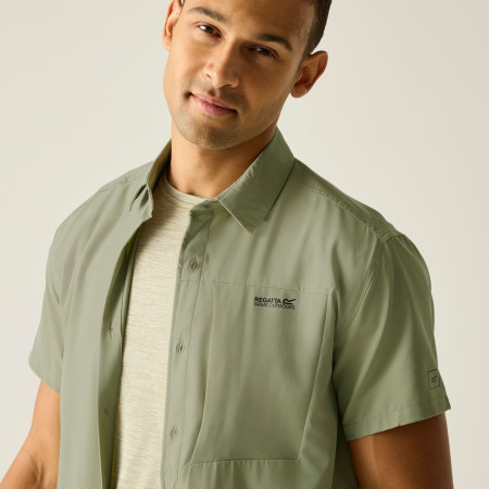 Camicia da uomo Regatta Anti-Insect Travel Light S/S Shirt