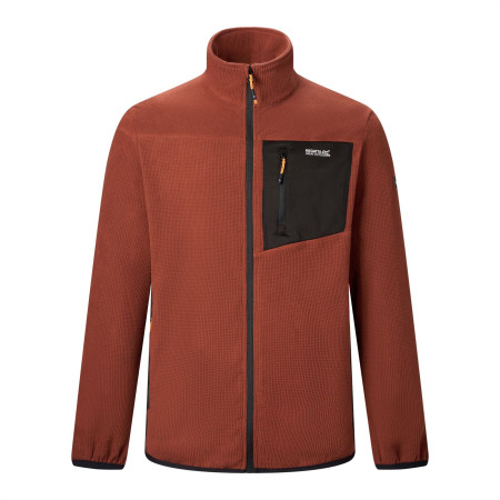 Felpa funzionale da uomo Regatta Eadle arancione/nero BurntHen/Blk