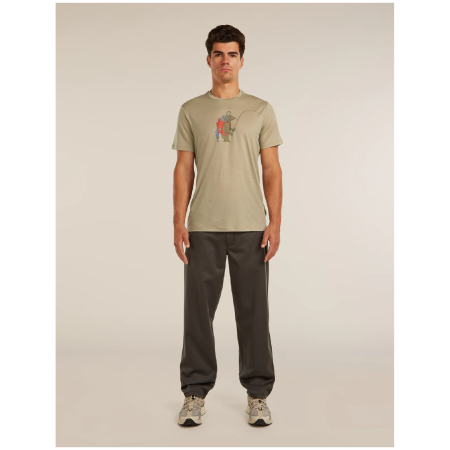 Maglietta funzionale da uomo Icebreaker Merino 150 Tech Lite SS Tee Bear Catch