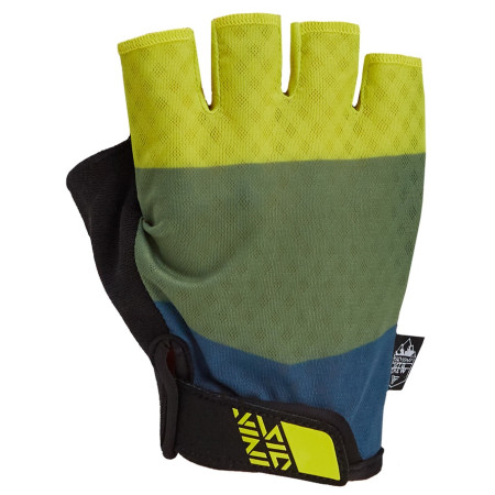 Guanti da ciclismo da uomo Silvini Anapo nero/verde black-lime