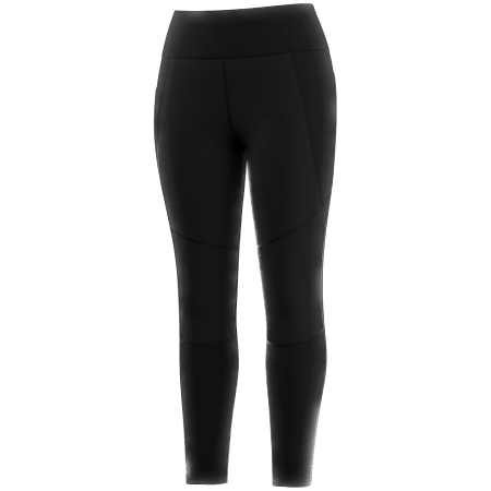 Pantaloni da donna Smartwool Women's Active Fleece Wind Tight nero Black