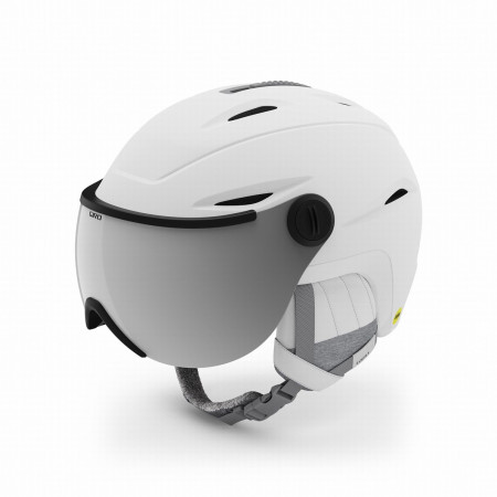 Casco da sci da donna Giro Essence Mips bianco Mat White/Silver Flash