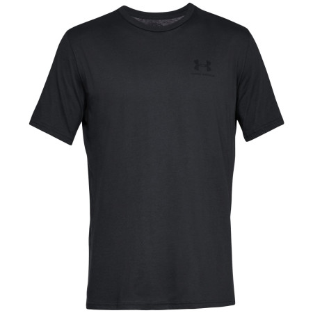 Maglietta da uomo Under Armour Sportstyle Left Chest SS nero Black