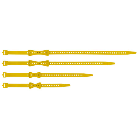 Cinghie Sea to Summit Stretch-Loc Strap Set 4 Piece giallo Sulphur