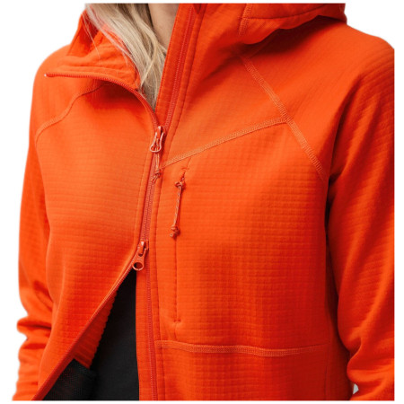 Giacca da donna Fjällräven Abisko Grid Fleece Hoodie W