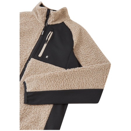 Felpa sportiva per bambini Reima Puhku Earthy Beige