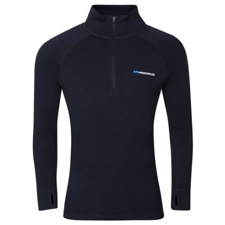 Felpa funzionale da uomo Progress MT TRZ 250 nero/blu černo-modrá