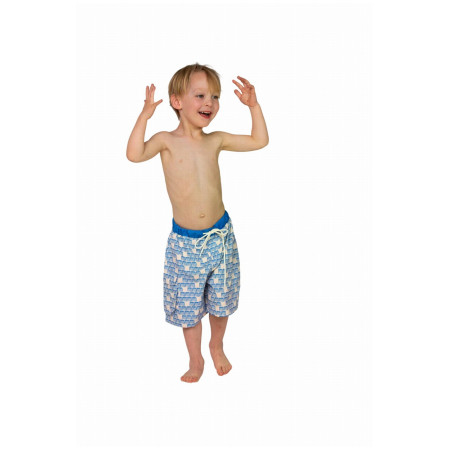 Costume da bagno per bambini DucKsday Manta Boardshort Boy blu/bianco Blue/Off White