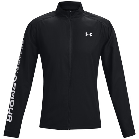 Giacca primaverile da uomo Under Armour STORM Run Jacket nero Black / White / Reflective