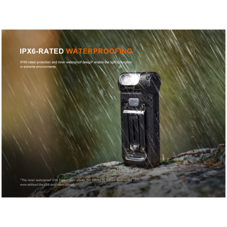 Torcia tascabile Fenix SW05R-RED