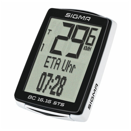 Computer da bicicletta Sigma BC 16.16 STS/CAD bezdrátový