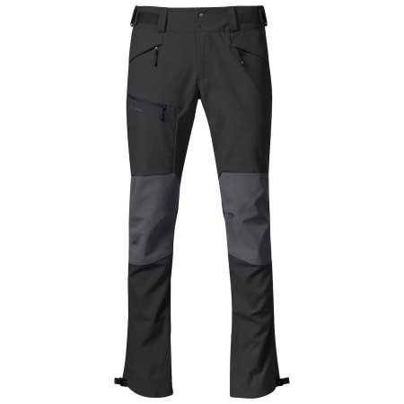 Pantaloni da uomo Bergans Fjorda Trekking Hybrid Pants nero/grigio Solid Charcoal/Solid Dark Grey