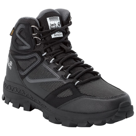 Scarpe da donna Jack Wolfskin Downhill Texapore Mid W nero Black/Grey