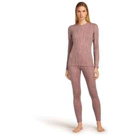 Leggings da donna Icebreaker Women Merino 260 Tech Vertex High Rise Leggings Delta Lines AOP