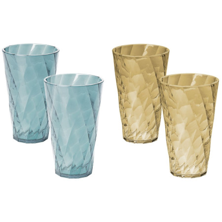 Set di bicchieri Omada Tritan Water glass Set 0,5 l blu