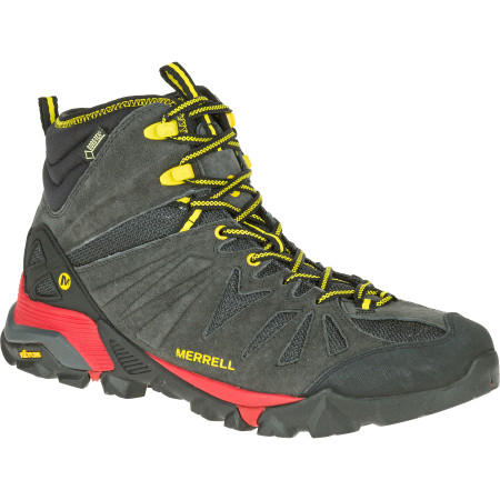 Scarpe da trekking da uomo Merrell Capra Mid Gore-Tex grigio Granite