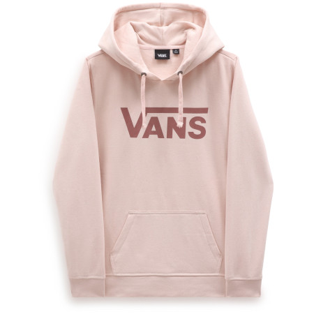 Felpa da donna Vans WM DROP V LOGO HOODIE-B rosa SEPIA ROSE