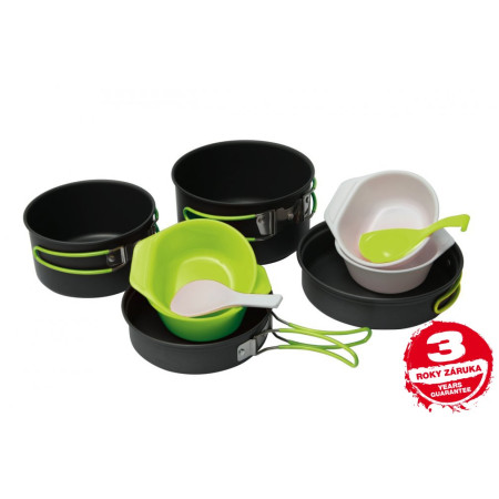 Set di stoviglie Pinguin Quadri