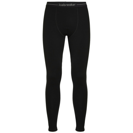 Pantaloni termici da uomo Icebreaker Men 300 MerinoFine™ Polar Leggings nero Black
