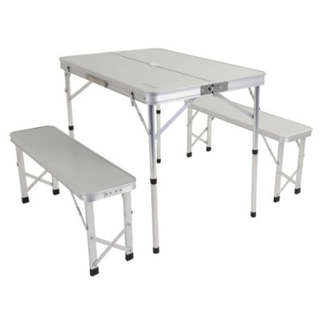 Set di tavolo e sedie Regatta Picnic Table bianco Misc