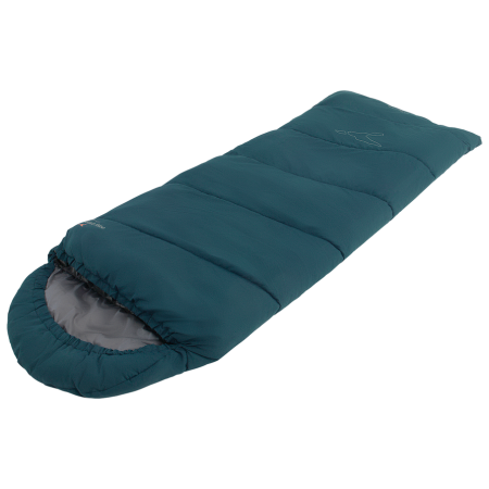 Sacco a pelo per bambino Easy Camp Raven Square Jr. verde/grigio