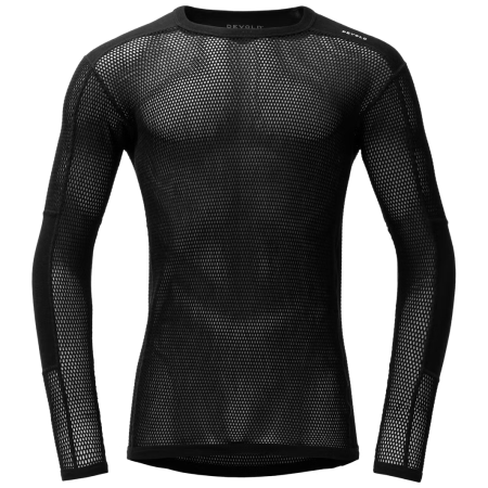 Maglietta funzionale da uomo Devold Wool Mesh Pro Shirt Man nero Black