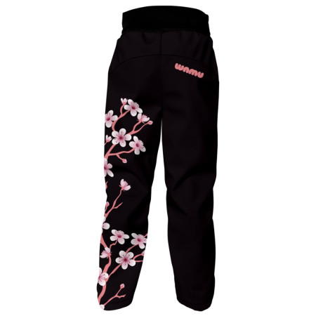 Pantaloni softshell per bambini WAMU Purple