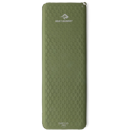 Materassino autogonfiante Sea to Summit Camp Plus Self Inflating Mat Regular Rectangular Wide verde Cypress