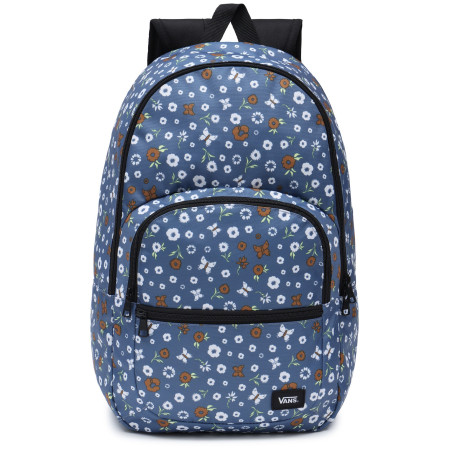 Zaino da donna Vans RANGED 2 PRINTS BACKPACK-B blu Vintage Indigo