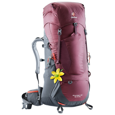 Zaino Deuter Aircontact Lite 45+10 SL (2020) bordeaux MaronGraphite