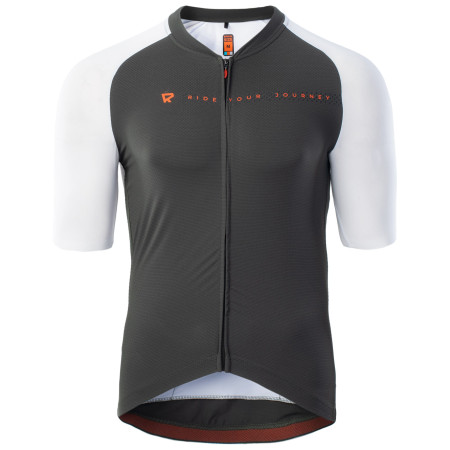 Maglia da ciclismo da uomo Radvik Echo Gts bianco/nero Bright White/Forest Night
