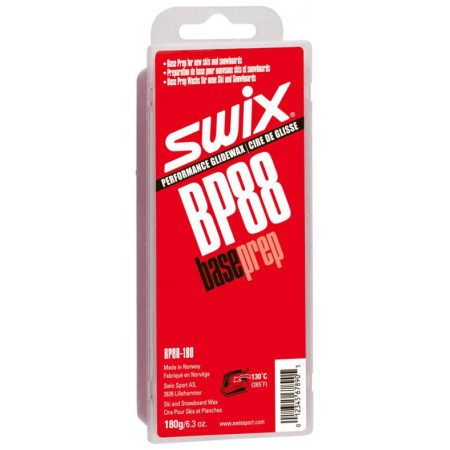 Cera Swix Baseprep, červený, 180g rosso