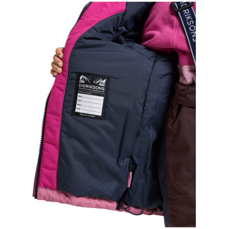 Giacca invernale per bambini Didriksons Neptun Kids Jkt 5 Heather Pink