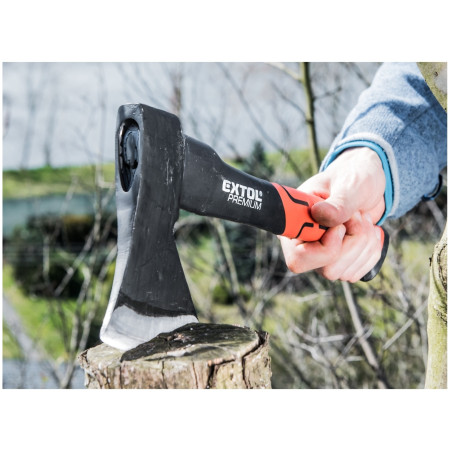 Ascia Extol sklolaminátová násada, 600g