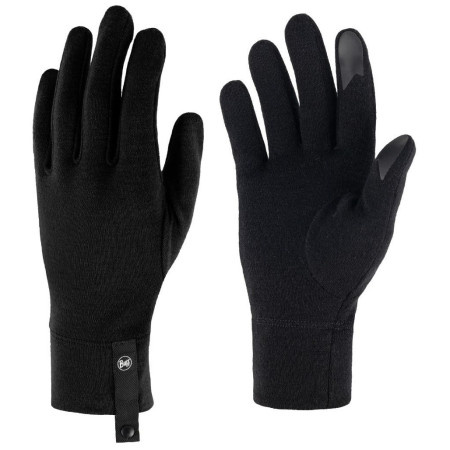 Guanti Buff Merino Midweight Gloves nero Black