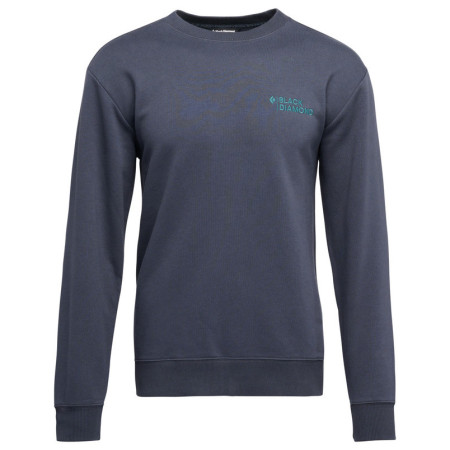 Felpa da uomo Black Diamond M Mini Stacked Crewneck