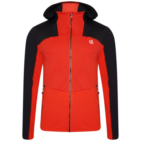 Felpa da uomo Dare 2b Revive II Core Stretch rosso/nero Infared/Blck
