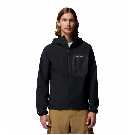 Giacca da uomo Columbia Tall Heights™ III Hooded Softshell nero Black
