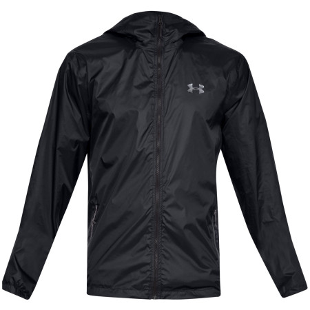 Giacca da uomo Under Armour Forefront Rain Jacket nero Black//Steel